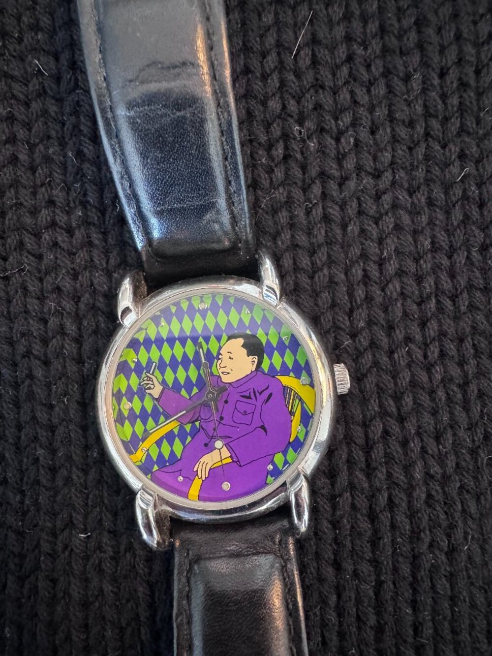 Shanghai Tang Watch Waving Hand (with cigarette)